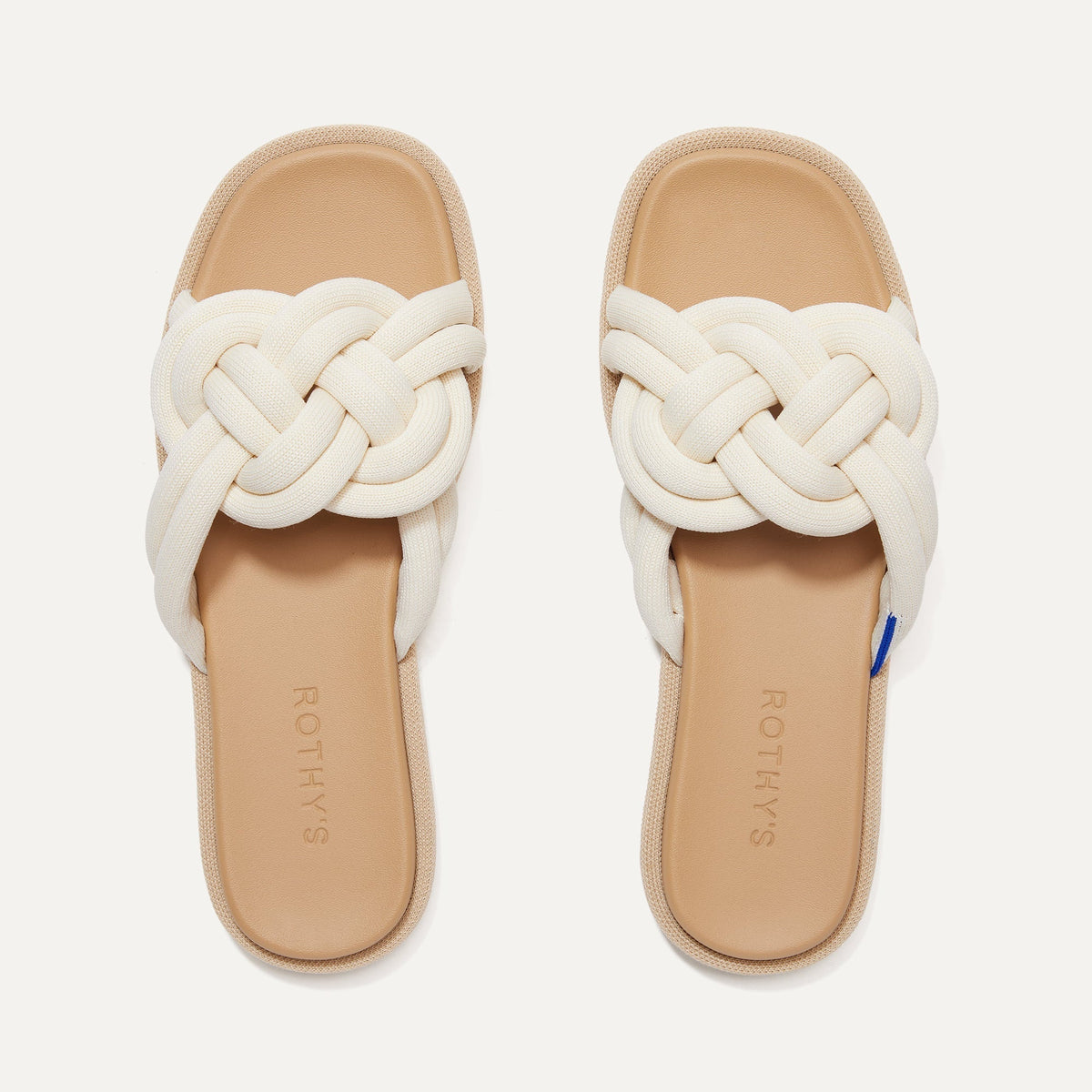 The Summer Sandal in White Sand | Rothys Women