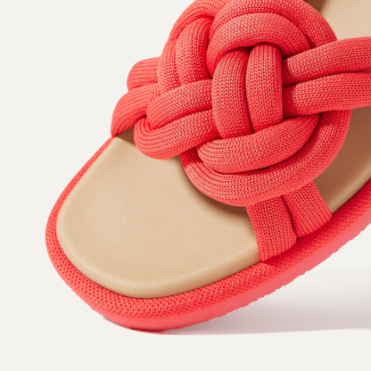 The Summer Sandal in Red Hot | Rothys Women