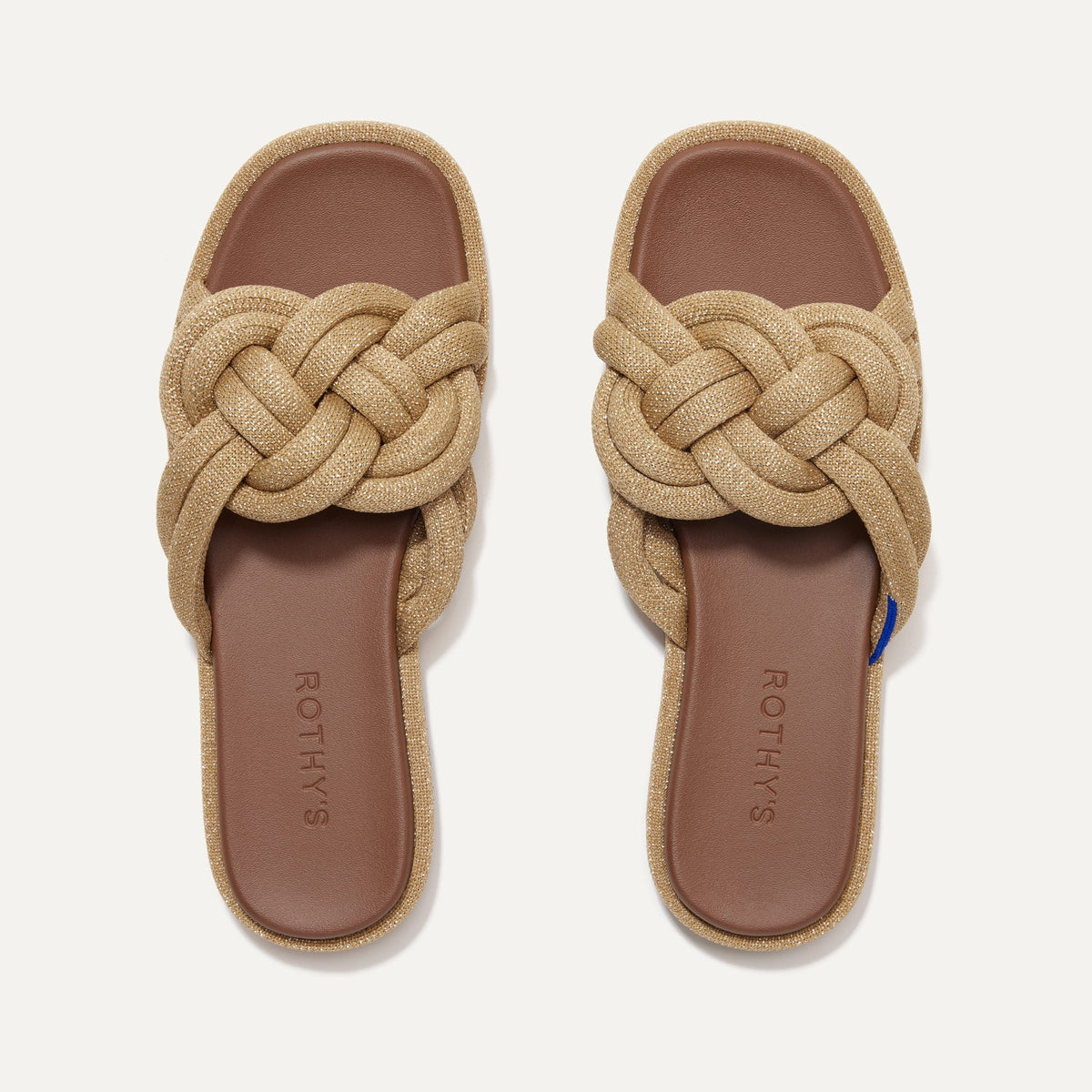 The Summer Sandal in Golden Sun | Rothys Women