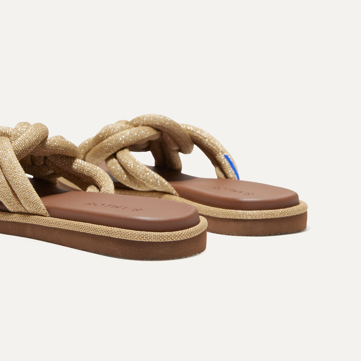 The Summer Sandal in Golden Sun | Rothys Women
