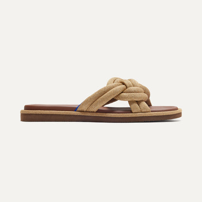 The Summer Sandal in Golden Sun | Rothys Women