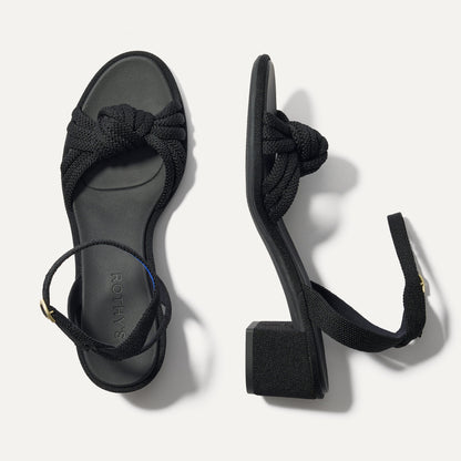 The Knot Sandal in Black | Rothys Women