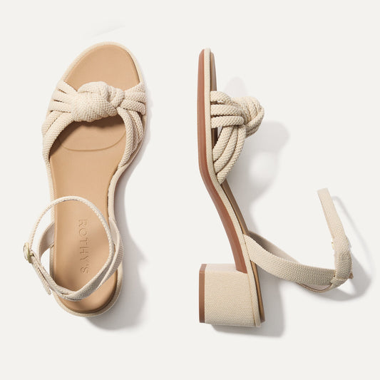 The Knot Sandal in Conch | Rothys Women