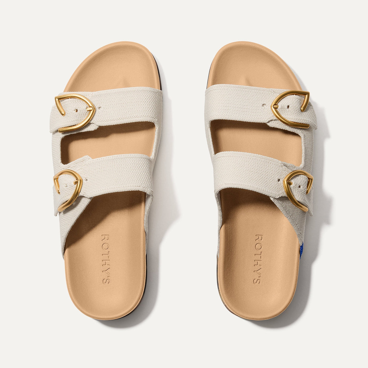The Buckle Slide in Sea Salt | Rothys Women