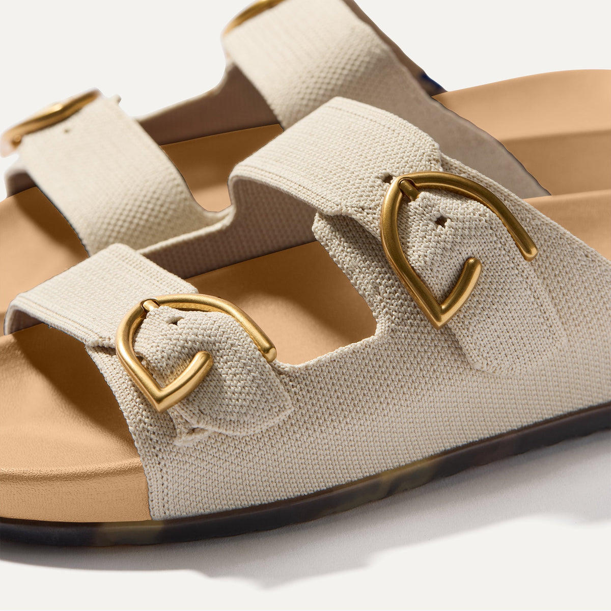 The Buckle Slide in Sea Salt | Rothys Women