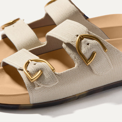 The Buckle Slide in Sea Salt | Rothys Women