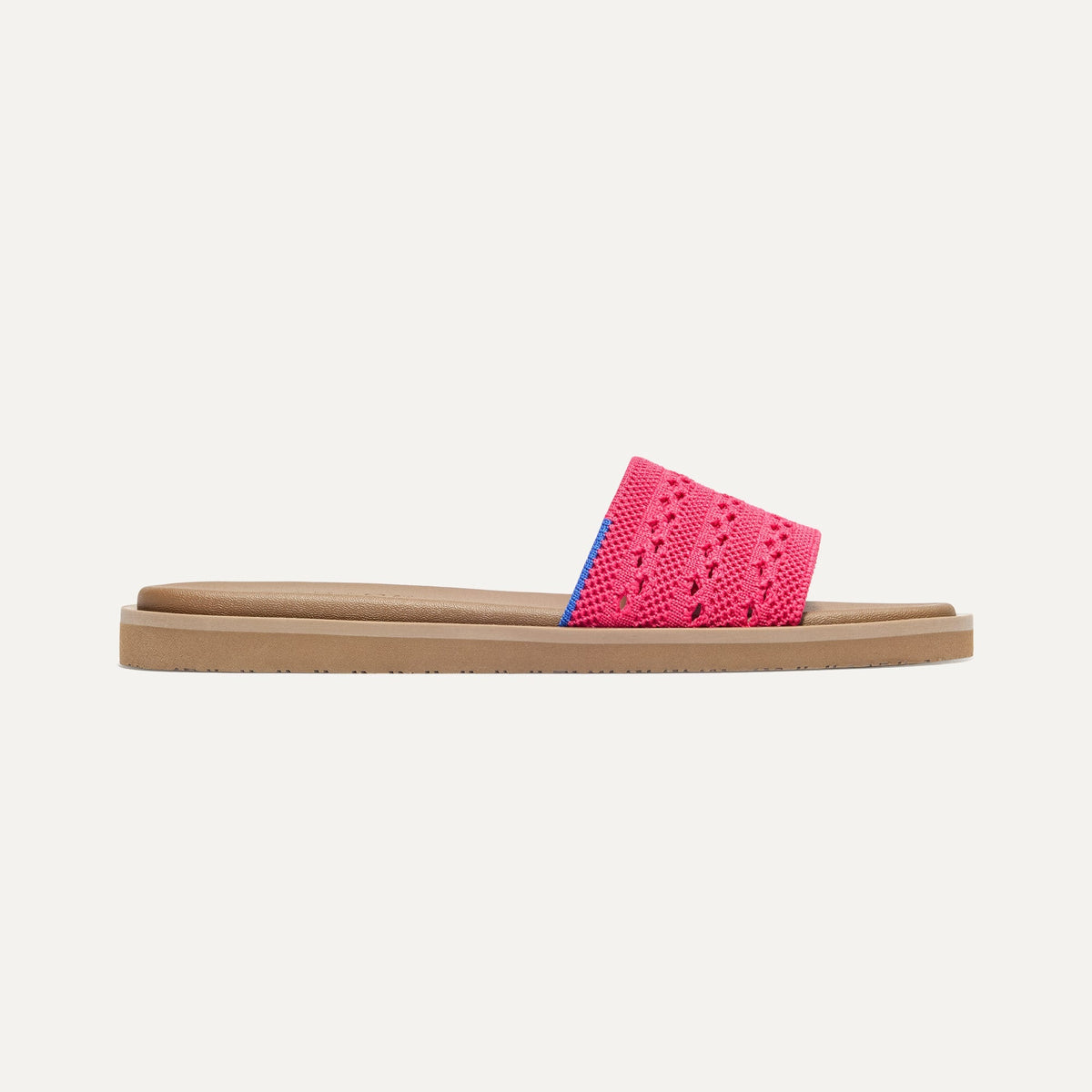 The Slide Sandal in Rouge Crochet | Rothys Women