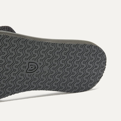 The Slide Sandal in Black Crochet | Rothys Women