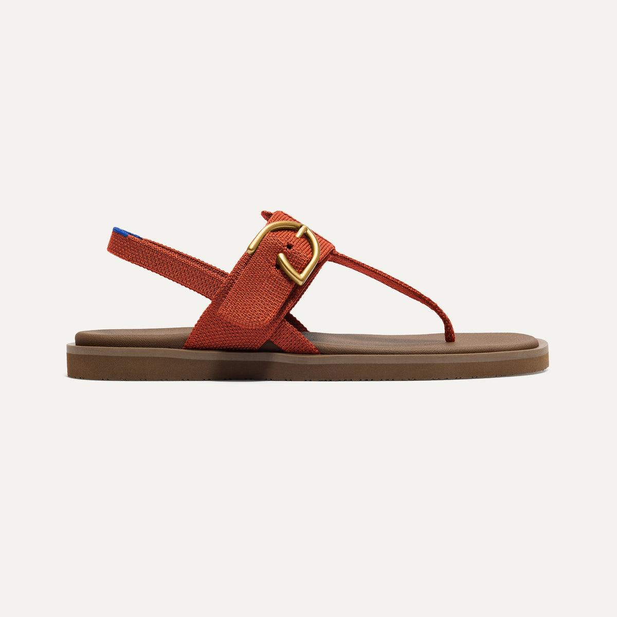The T-Strap Sandal in Brick | Rothys Women
