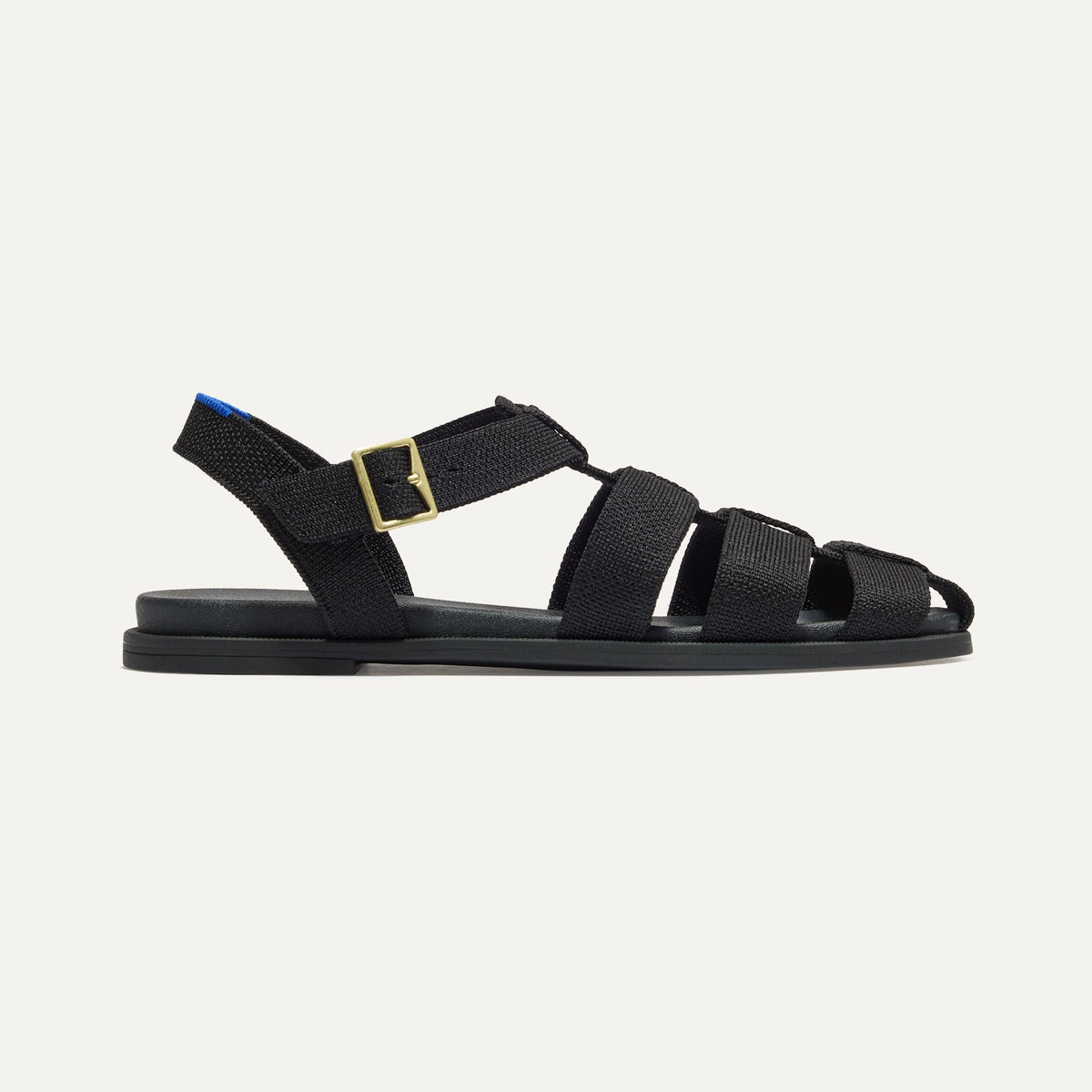 The Fisherman Sandal in Black | Rothys Women
