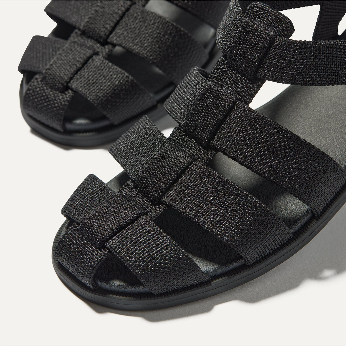 The Fisherman Sandal in Black | Rothys Women