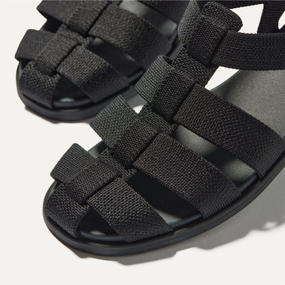 The Fisherman Sandal in Black | Rothys Women