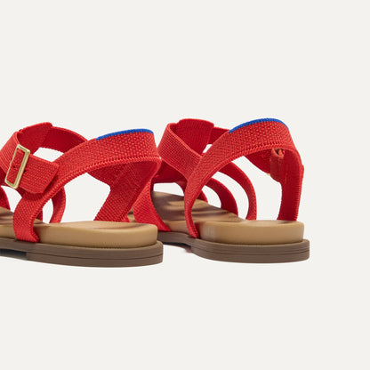 The Fisherman Sandal in Scarlet | Rothys Women