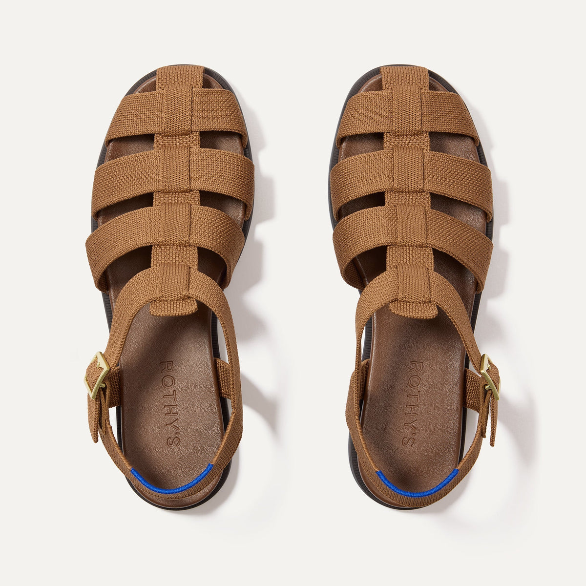 The Fisherman Sandal in Pecan | Rothys Women