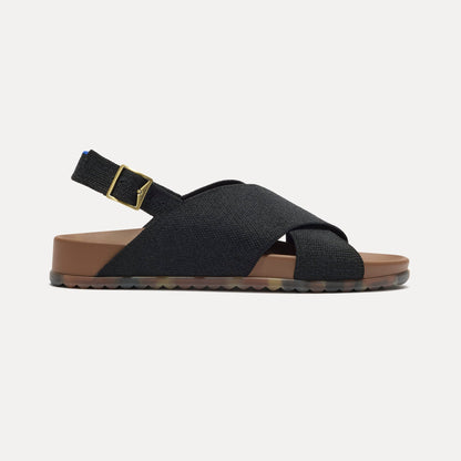 Women's Weekend Sandal in Black | Rothys Women