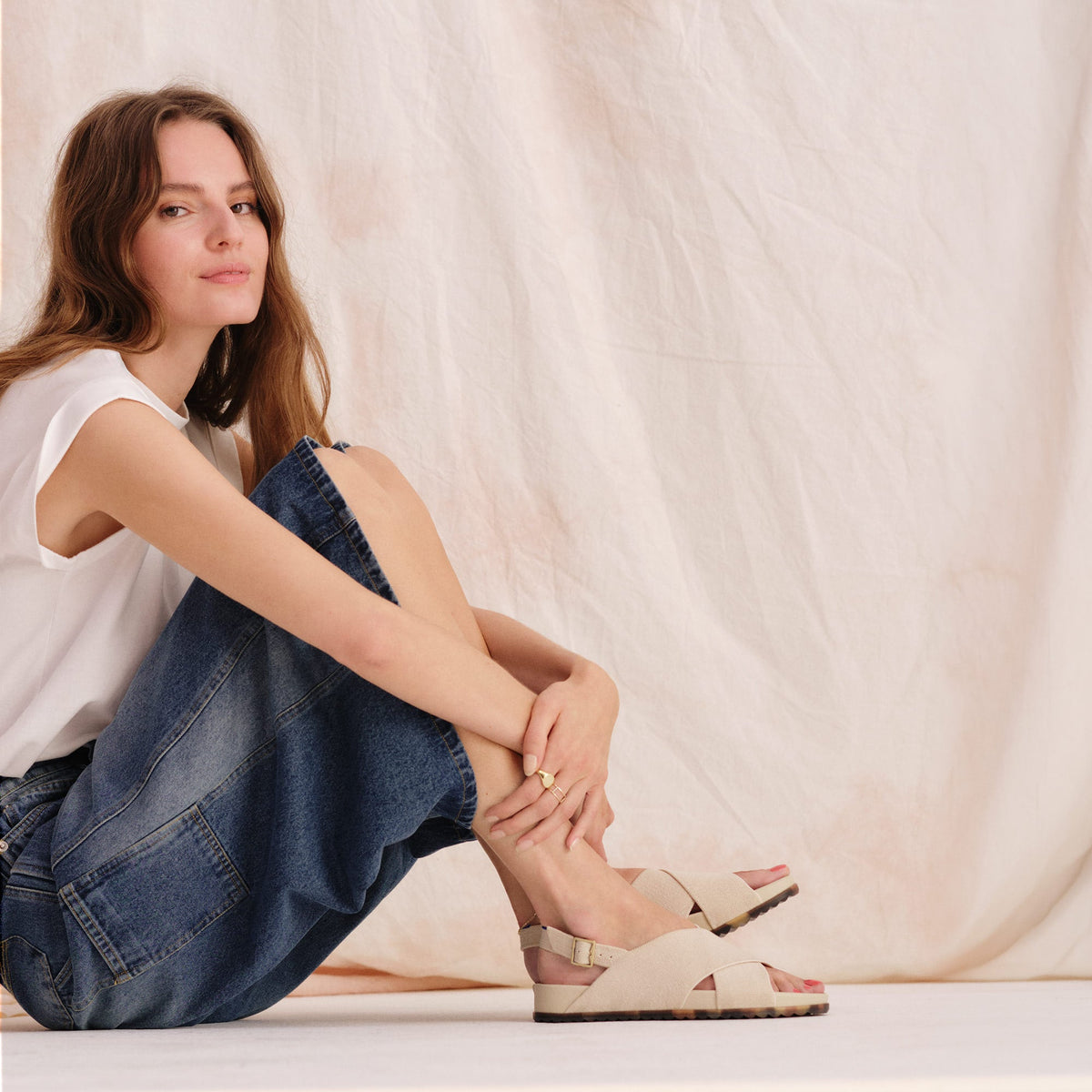 Women's Weekend Sandal in Coconut | Rothys Women