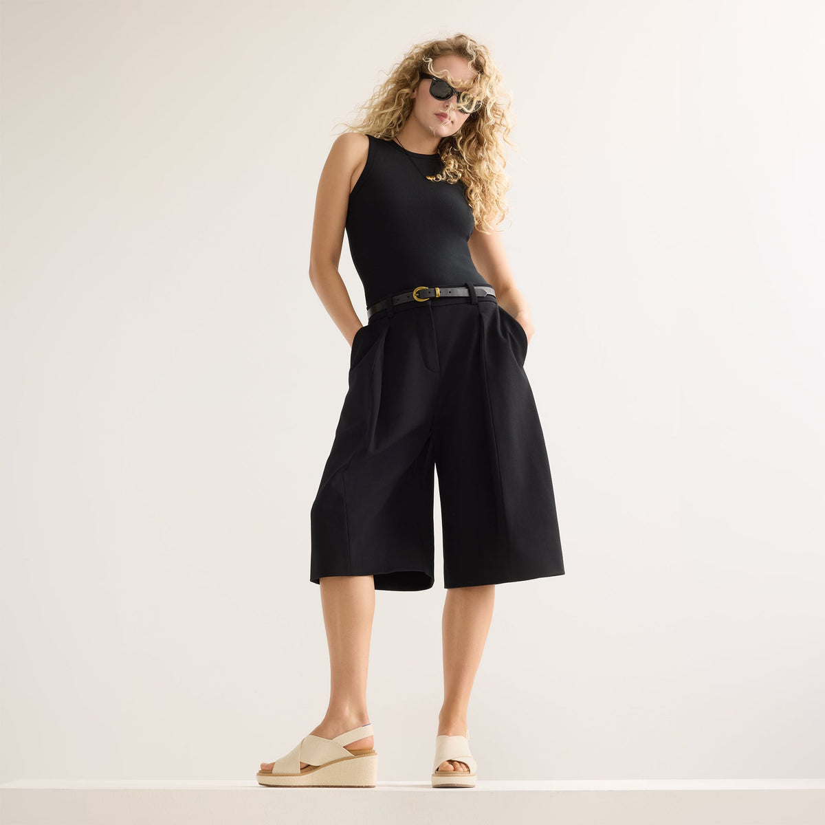 The Wedge in White Sand | Rothys Women