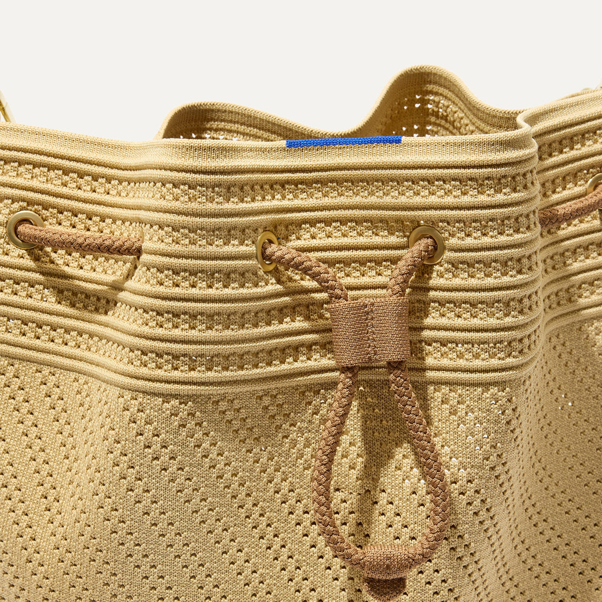 The Cinch Bucket Bag in Brown Butter Crochet | Rothys Women|Bags