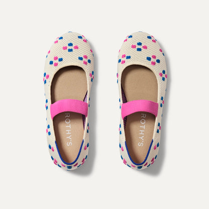 The Kids Mary Jane in Bubblegum Pop | Rothys Women|Kids|New