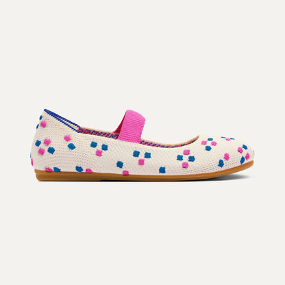 The Kids Mary Jane in Bubblegum Pop | Rothys Women|Kids|New