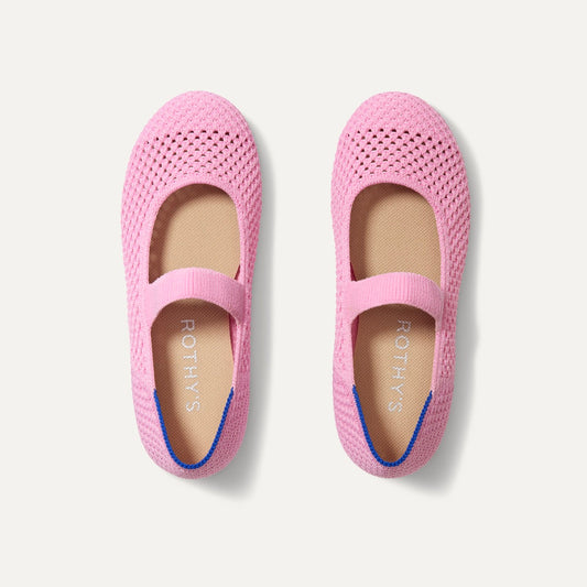 The Kids Mary Jane in Tutu Open-Knit | Rothys Women|Kids|New
