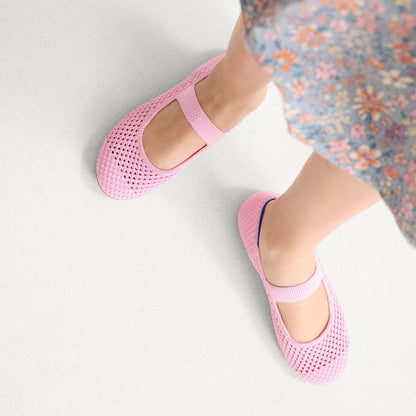 The Kids Mary Jane in Tutu Open-Knit | Rothys Women|Kids|New