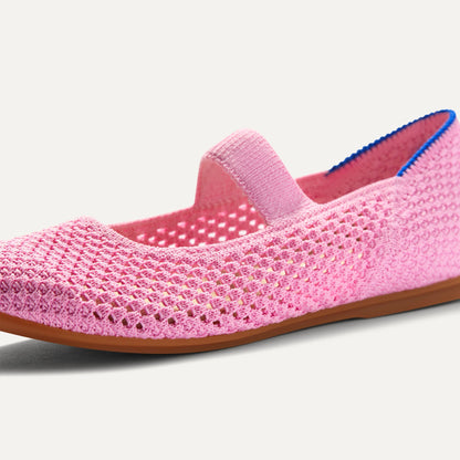 The Kids Mary Jane in Tutu Open-Knit | Rothys Women|Kids|New