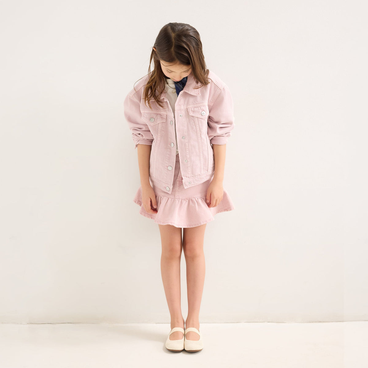 The Kids Mary Jane in White Open-Knit | Rothys Women|Kids|New