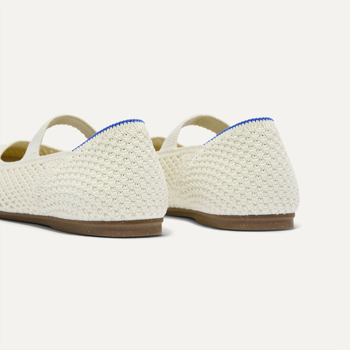 The Kids Mary Jane in White Open-Knit | Rothys Women|Kids|New