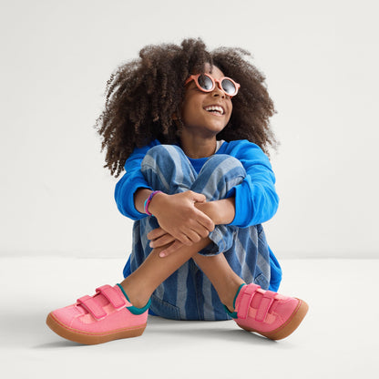 The Kids Strap Sneaker in Watermelon | Rothys Women|Kids|New