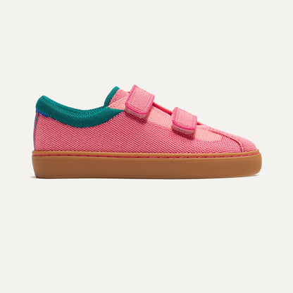 The Kids Strap Sneaker in Watermelon | Rothys Women|Kids|New