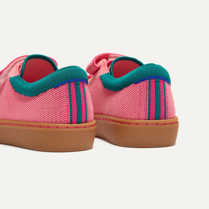 The Kids Strap Sneaker in Watermelon | Rothys Women|Kids|New