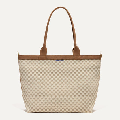 The Lightweight Zipper Tote in Vanilla Wafer | Rothys Women|Bags