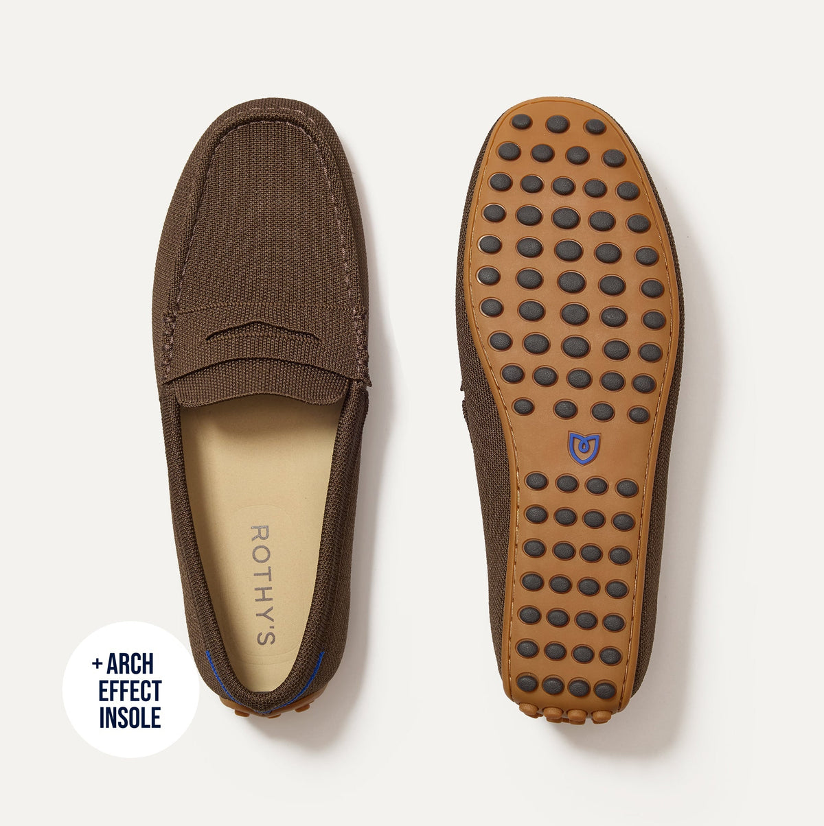 The Men's Daily Driver in Dark Roast | Rothys Women|Men