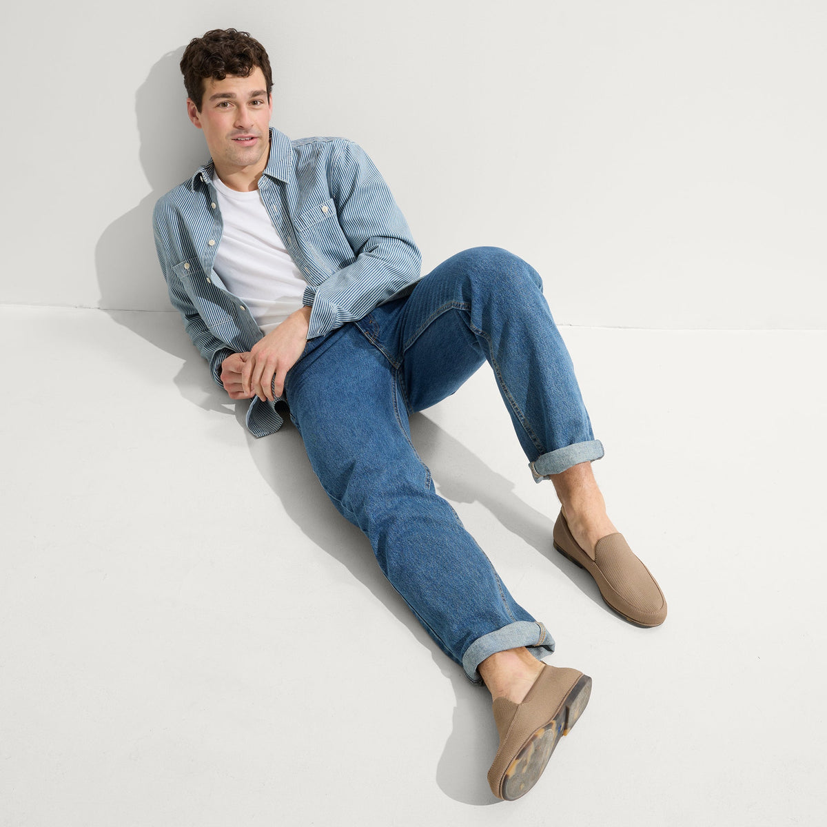 The Ravello Loafer in Faded Brown | Rothys Women|Men