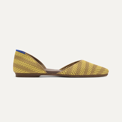 The D'Orsay Point in Daffodil Stripe | Rothys Women