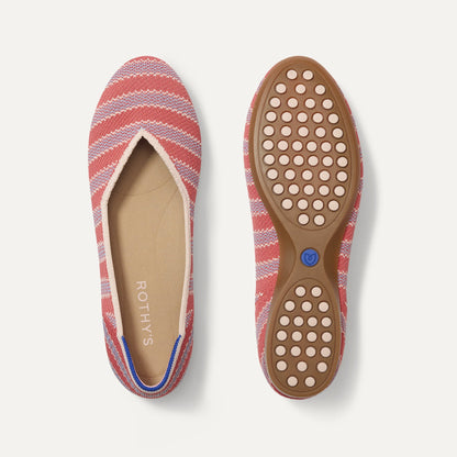 The Daily Flat in Sunkiss Stripe | Rothys Women|Men