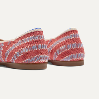 The Daily Flat in Sunkiss Stripe | Rothys Women|Men