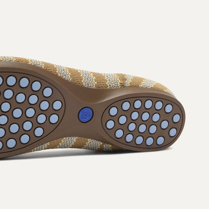 The Daily Flat in Terra Stripe | Rothys Women|Men