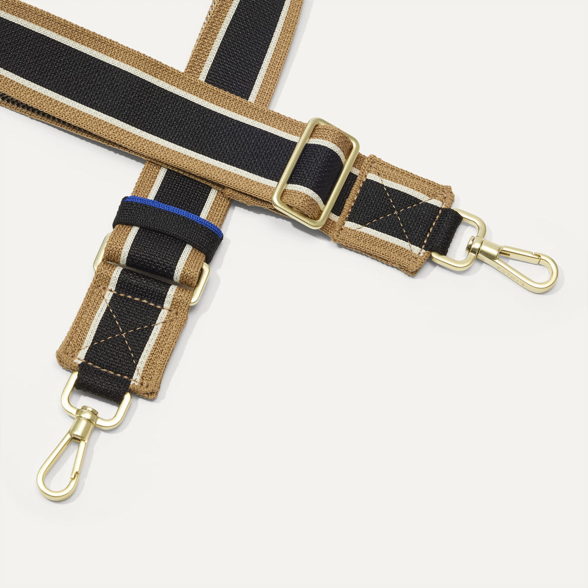 Crossbody Strap in Khaki Stripe | Rothys Women|Bags