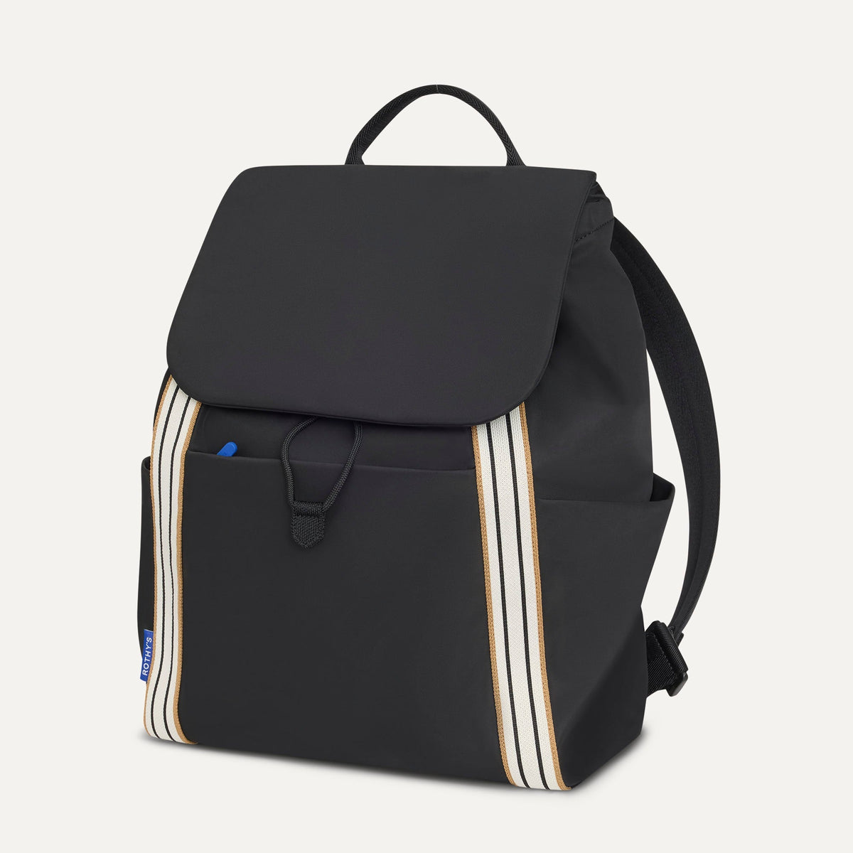 Lightweight Travel Cinch Backpack in Ink | Rothys Women|Bags