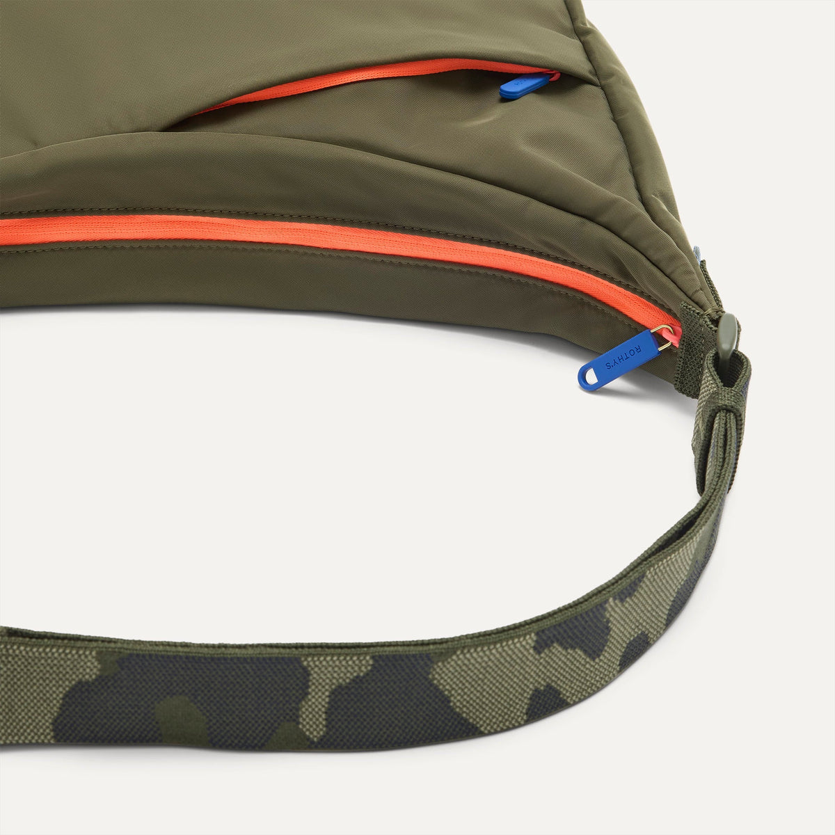 Lightweight Travel Sling Bag in Forest | Rothys Women|Bags