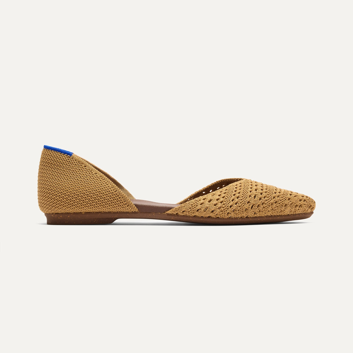 The D'Orsay Point in Camel Crochet | Rothys Women