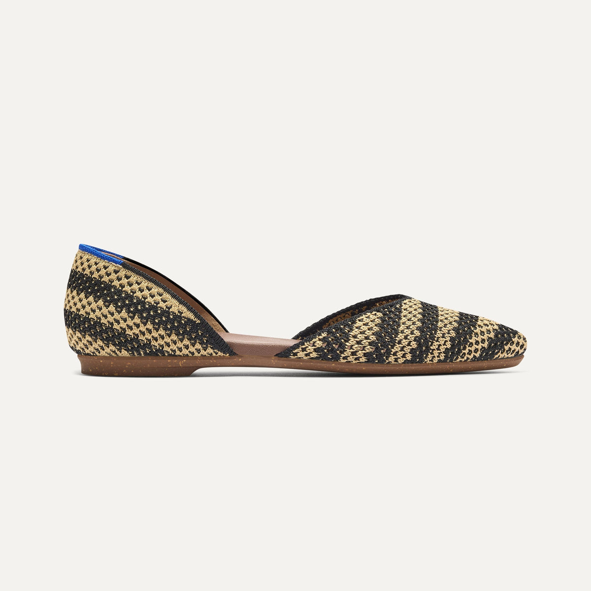 The D'Orsay Point in Shortbread Stripe | Rothys Women