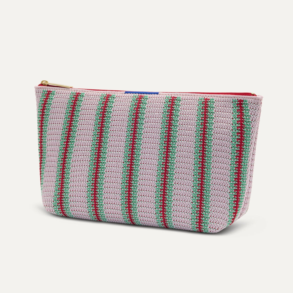 The Travel Pouch Set in Watermelon Market Stripe | Rothys Women|Bags