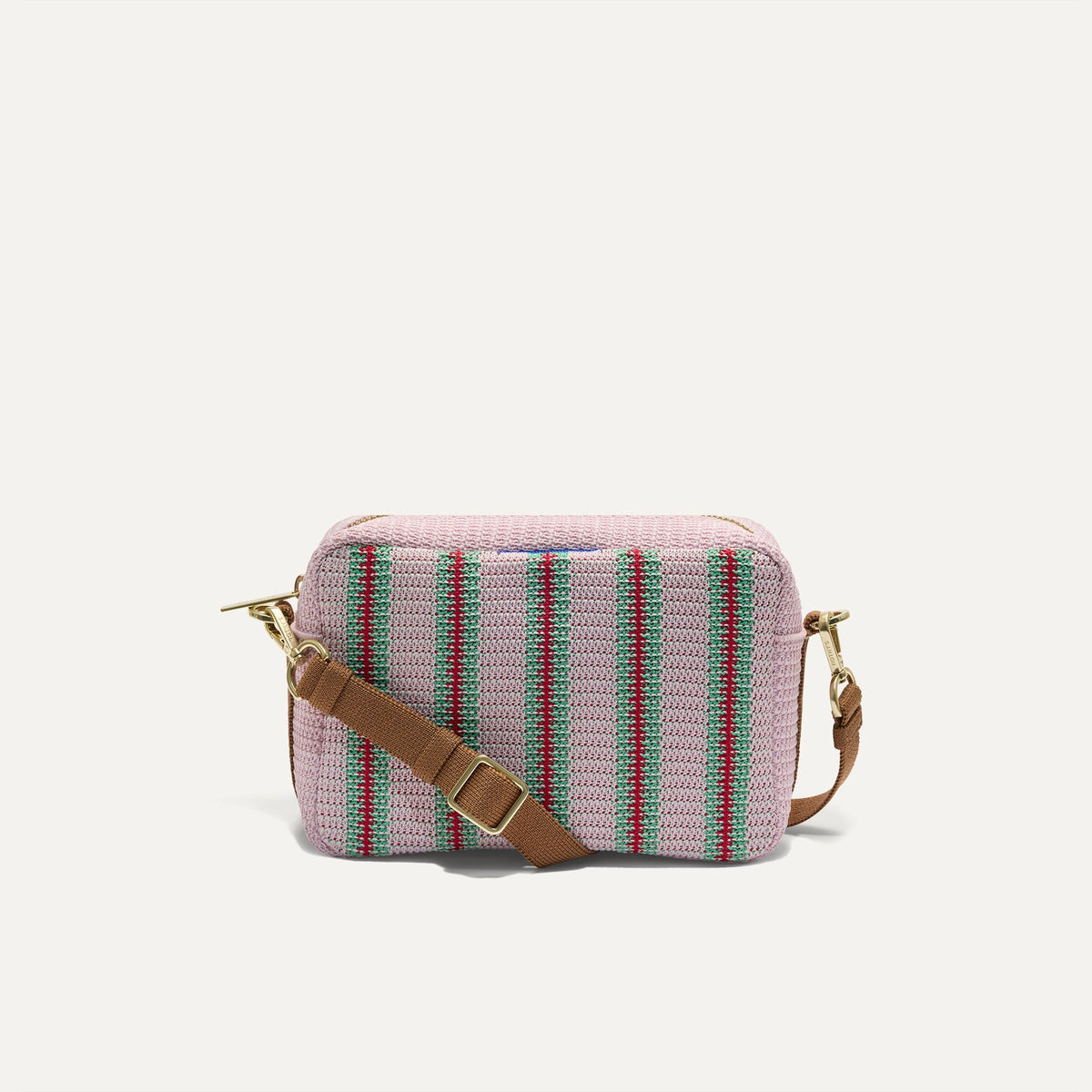 The Crossbody Camera Bag in Watermelon Market Stripe | Rothys Women|Bags
