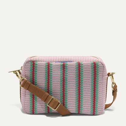 The Crossbody Camera Bag in Watermelon Market Stripe | Rothys Women|Bags