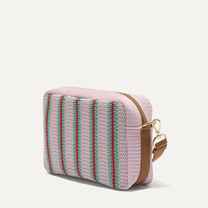 The Crossbody Camera Bag in Watermelon Market Stripe | Rothys Women|Bags
