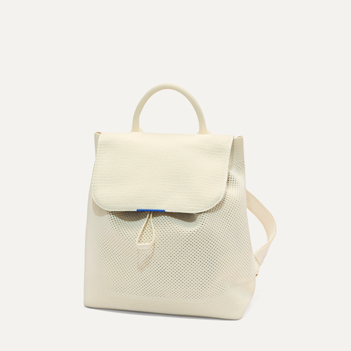 The Cinch Backpack in Coconut Crochet | Rothys Women|Bags
