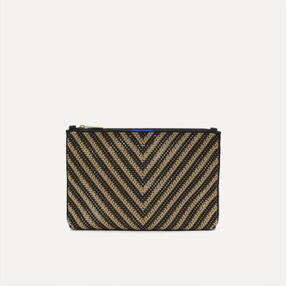 The Convertible Clutch in Toffee Chevron | Rothys Women|Bags